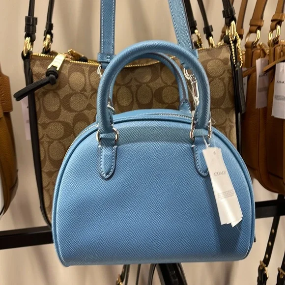Coach Sydney Satchel 
SV/Pacific Blue - Picture 5 of 16
